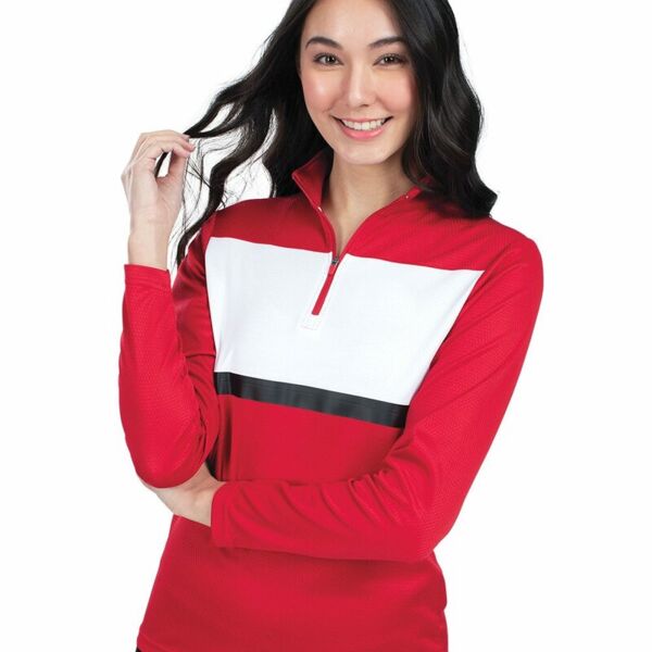 Women&#39;s Prism Bold Quarter-Zip Pullover Thumbnail