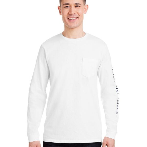 Unisex Long Sleeve Pocket T-Shirt Thumbnail