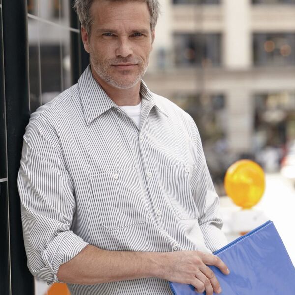 Men&#39;s Premium Long Sleeve Work Shirt Thumbnail