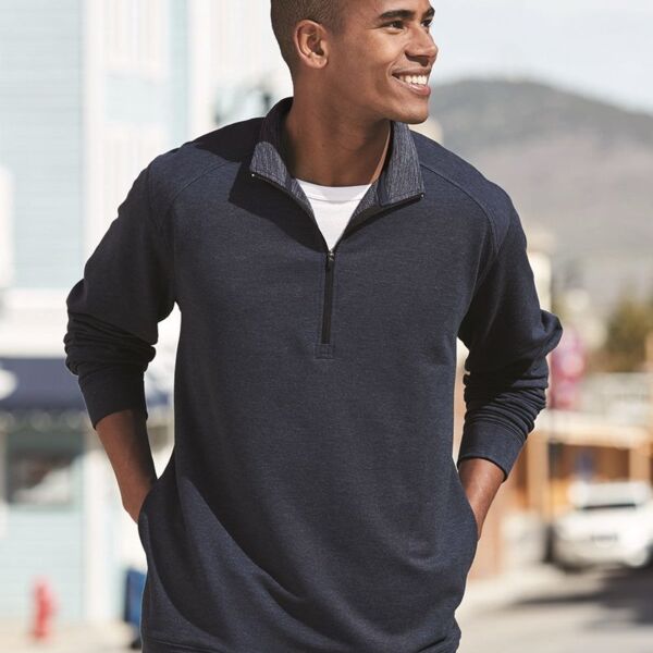 Men&#39;s Omega Stretch Quarter-Zip Pullover Thumbnail