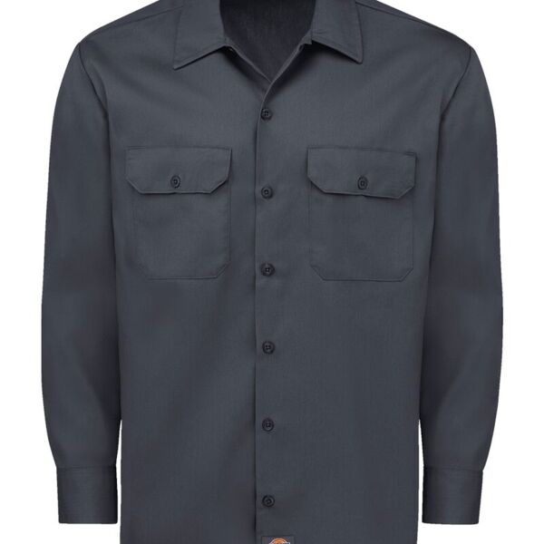 Men&#39;s Tall Long Sleeve Work Shirt Thumbnail
