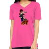 Missy's Relaxed Jersey Short-Sleeve V-Neck T-Shirt Thumbnail