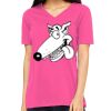 Missy's Relaxed Jersey Short-Sleeve V-Neck T-Shirt Thumbnail