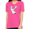 Missy's Relaxed Jersey Short-Sleeve V-Neck T-Shirt Thumbnail