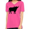 Missy's Relaxed Jersey Short-Sleeve V-Neck T-Shirt Thumbnail