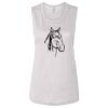 Ladies' Bella Flowy Scoop Muscle Tank Thumbnail
