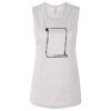 Ladies' Bella Flowy Scoop Muscle Tank Thumbnail