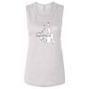 Ladies' Bella Flowy Scoop Muscle Tank Thumbnail
