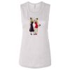 Ladies' Bella Flowy Scoop Muscle Tank Thumbnail