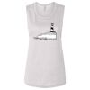 Ladies' Bella Flowy Scoop Muscle Tank Thumbnail