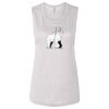 Ladies' Bella Flowy Scoop Muscle Tank Thumbnail