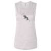 Ladies' Bella Flowy Scoop Muscle Tank Thumbnail