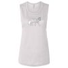 Ladies' Bella Flowy Scoop Muscle Tank Thumbnail