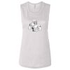 Ladies' Bella Flowy Scoop Muscle Tank Thumbnail