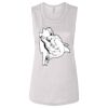 Ladies' Bella Flowy Scoop Muscle Tank Thumbnail