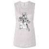 Ladies' Bella Flowy Scoop Muscle Tank Thumbnail