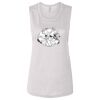 Ladies' Bella Flowy Scoop Muscle Tank Thumbnail