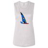 Ladies' Bella Flowy Scoop Muscle Tank Thumbnail