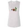 Ladies' Bella Flowy Scoop Muscle Tank Thumbnail