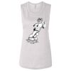 Ladies' Bella Flowy Scoop Muscle Tank Thumbnail