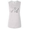 Ladies' Bella Flowy Scoop Muscle Tank Thumbnail