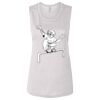Ladies' Bella Flowy Scoop Muscle Tank Thumbnail