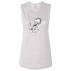Ladies' Bella Flowy Scoop Muscle Tank Thumbnail