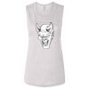 Ladies' Bella Flowy Scoop Muscle Tank Thumbnail