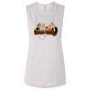 Ladies' Bella Flowy Scoop Muscle Tank Thumbnail