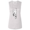 Ladies' Bella Flowy Scoop Muscle Tank Thumbnail