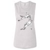 Ladies' Bella Flowy Scoop Muscle Tank Thumbnail