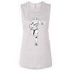 Ladies' Bella Flowy Scoop Muscle Tank Thumbnail