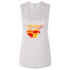 Ladies' Bella Flowy Scoop Muscle Tank Thumbnail