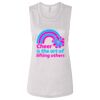 Ladies' Bella Flowy Scoop Muscle Tank Thumbnail