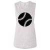 Ladies' Bella Flowy Scoop Muscle Tank Thumbnail