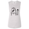 Ladies' Bella Flowy Scoop Muscle Tank Thumbnail