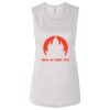 Ladies' Bella Flowy Scoop Muscle Tank Thumbnail