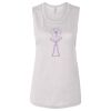 Ladies' Bella Flowy Scoop Muscle Tank Thumbnail