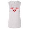Ladies' Bella Flowy Scoop Muscle Tank Thumbnail