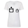 Next Level The Ideal V T-Shirt Thumbnail